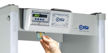 CEIA HI-PE Plus Walkthrough Metal Detector Card Reader