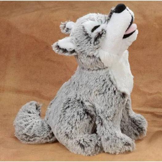 howling wolf plush toy