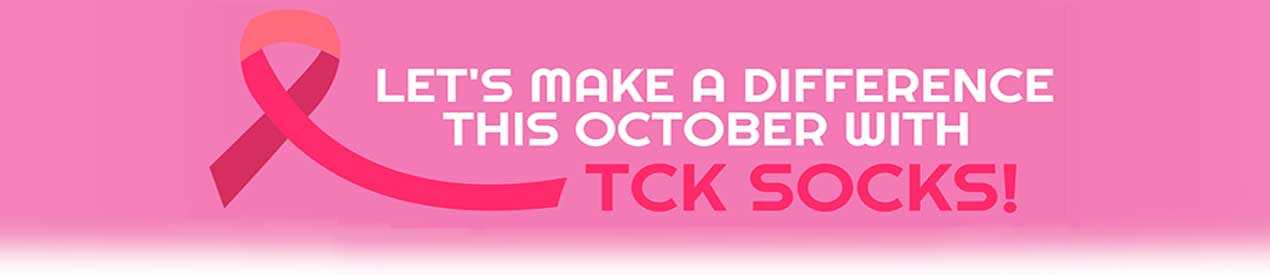 Let's make a difference this October with TCK Socks