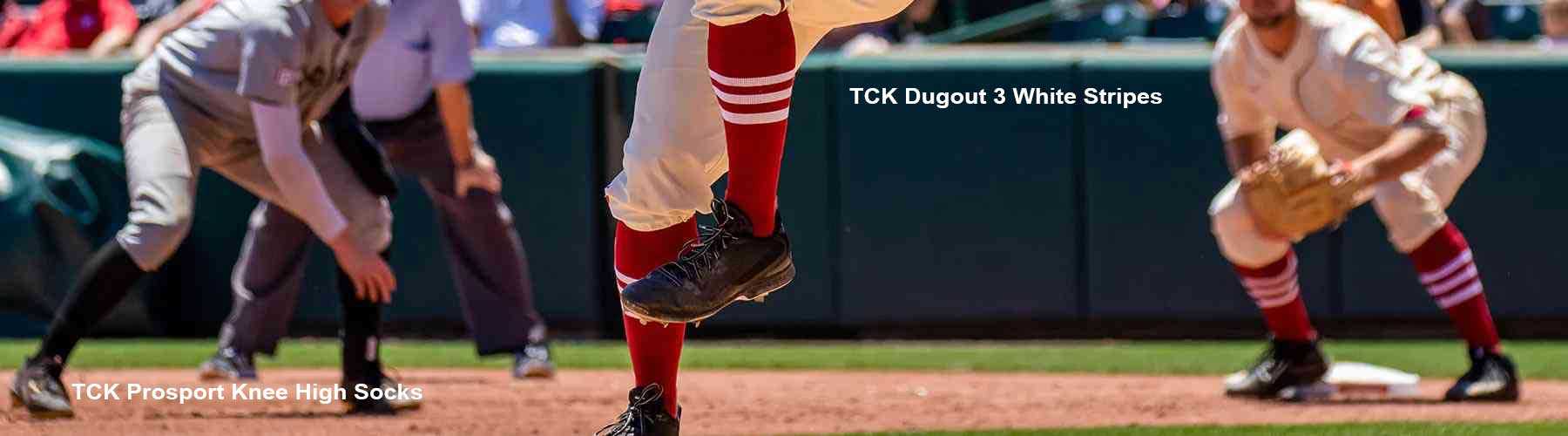 TCK (Twin City Knitting) Baseball Softball Socks
