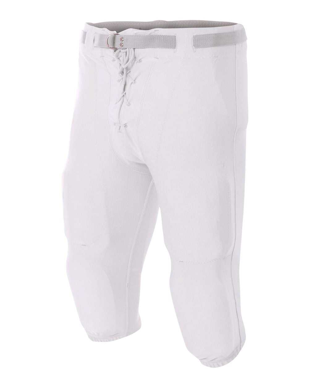 A4 N6162 - Pro Style Open Bottom Baggy Cut Baseball Pant - Graphite, L