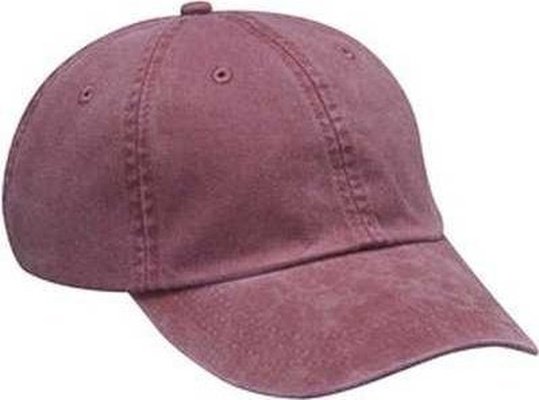 Adams AD969 Optimum Pigment Dyed-Cap - Burgundy