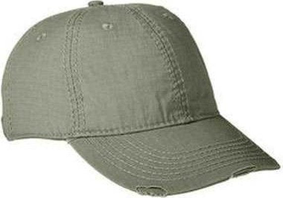 Adams IM101 Distressed Image Maker Cap - Olive