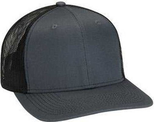 Adams PV112 Adult Eclipse Cap - Charcoal Black