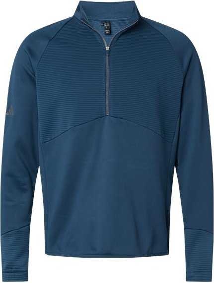 Adidas A587 Quarter-Zip Pullover - Crew Navy