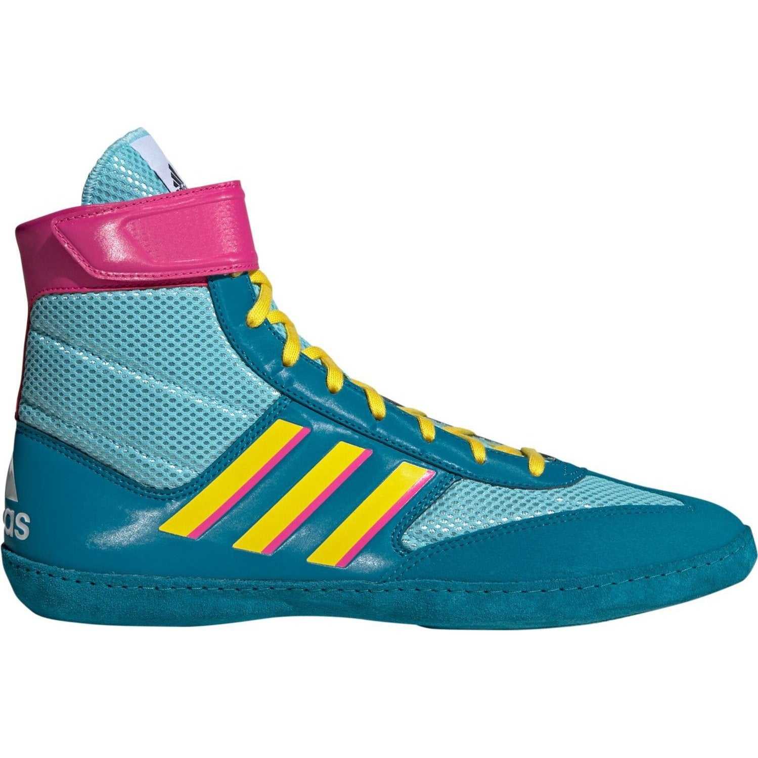 Adidas 224 Speed 5 Wrestling Shoes Aqua Teal