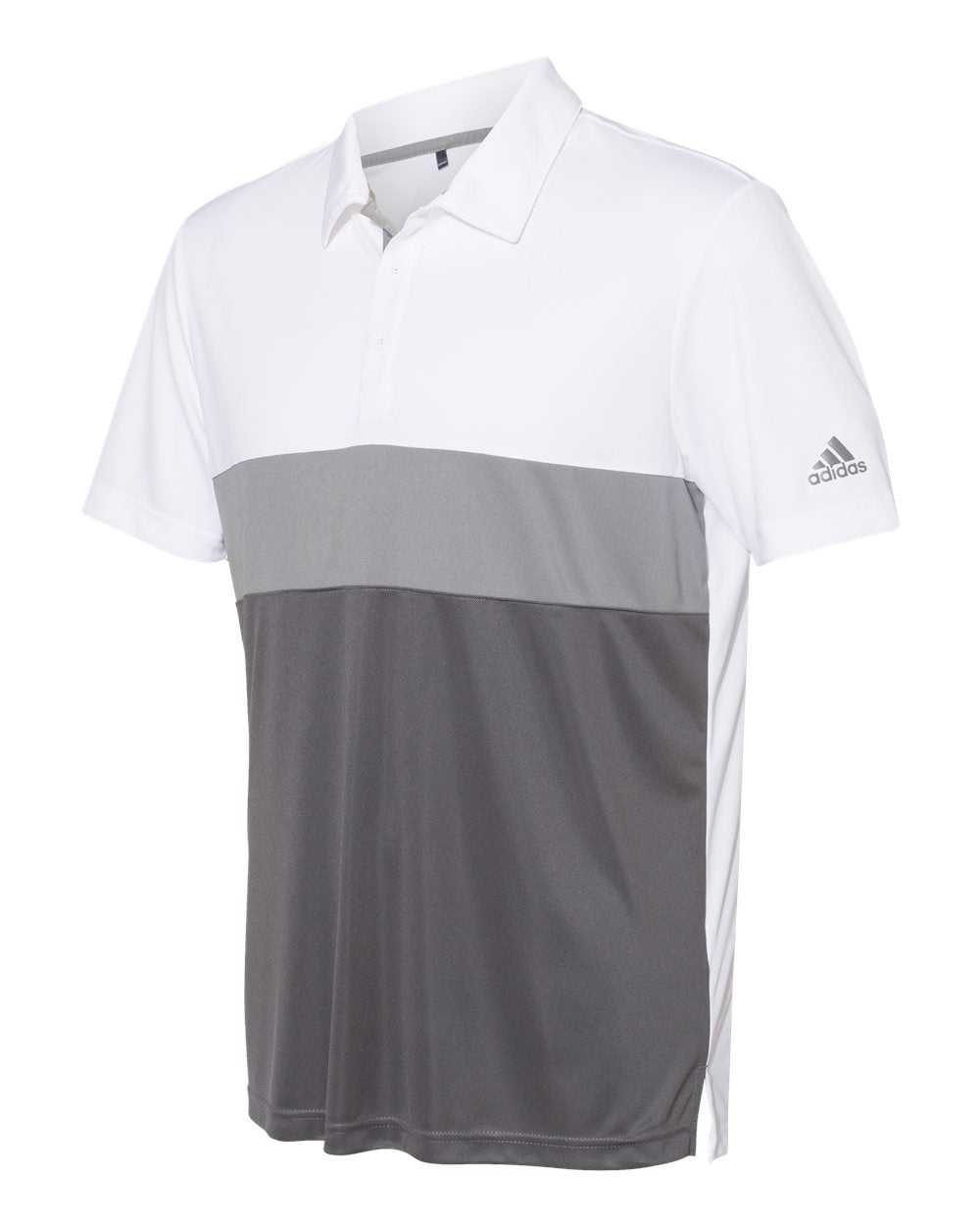 Adidas A236 Merch Block Sport Shirt - White Grey Three Grey Five