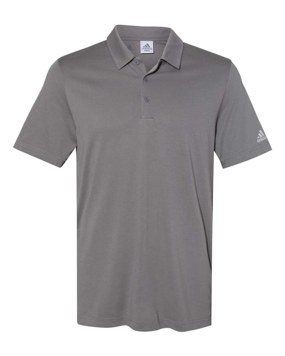 Adidas A322 Cotton Blend Sport Shirt - Grey Four