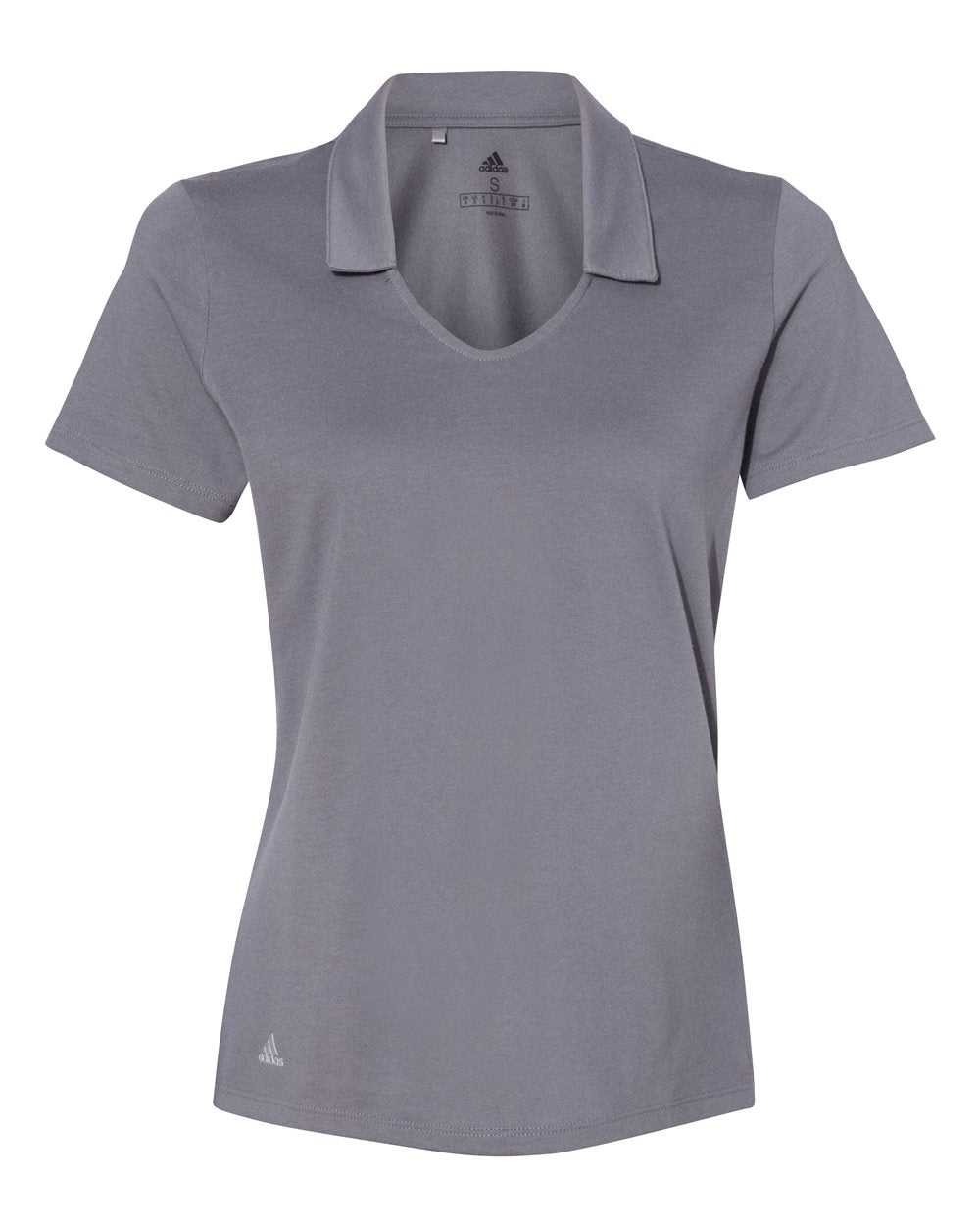 Adidas A323 Women's Cotton Blend Sport Shirt - Grey Four