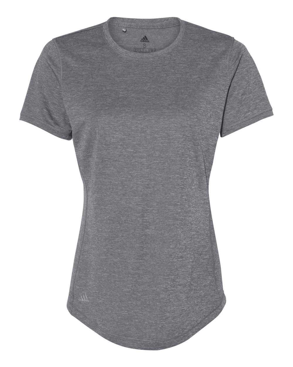 Adidas A377 Women's Sport T-Shirt - Black Heather