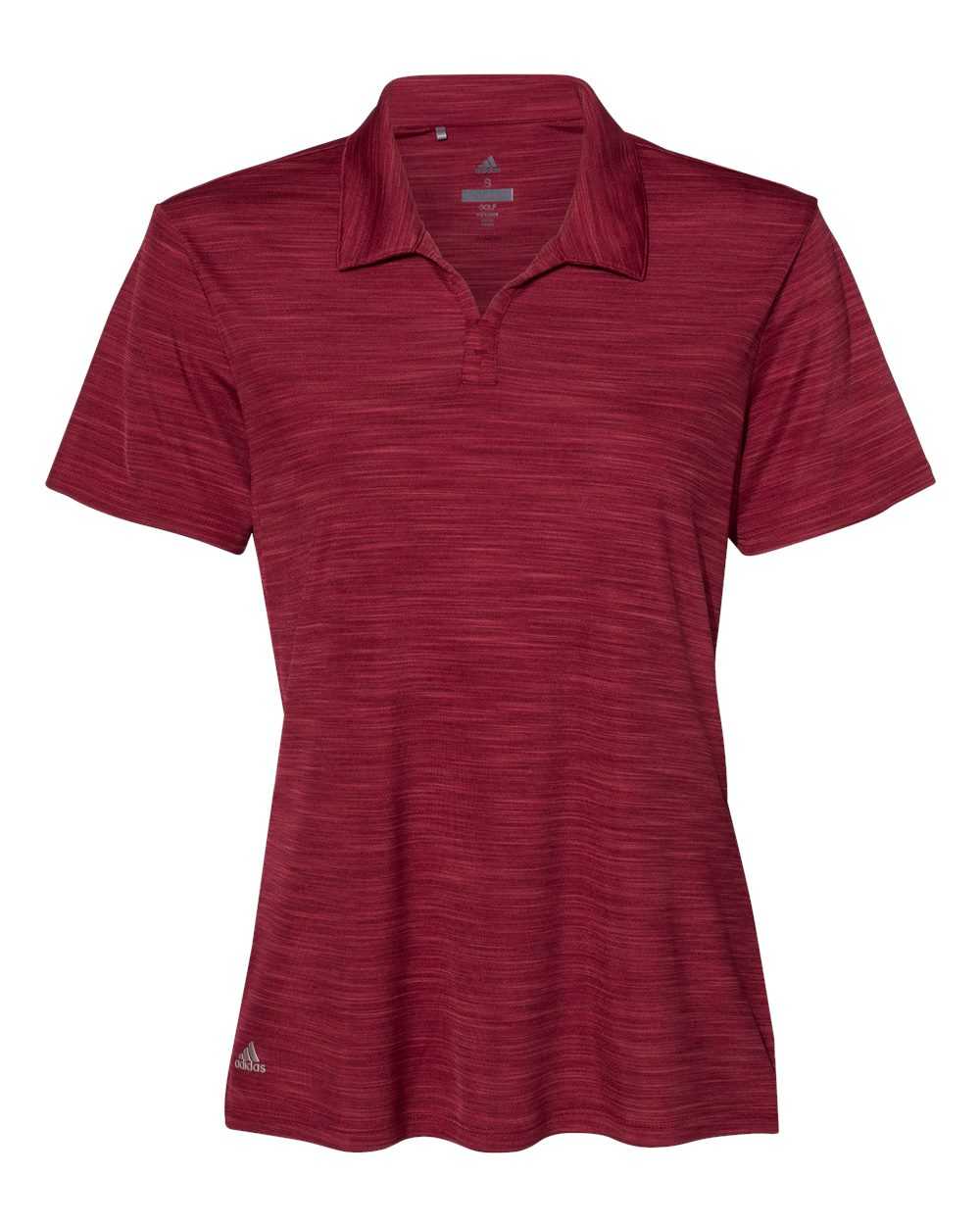 Reis krater Onderdrukking Adidas A403 Women's M??lange Sport Shirt - Collegiate Burgundy Melange