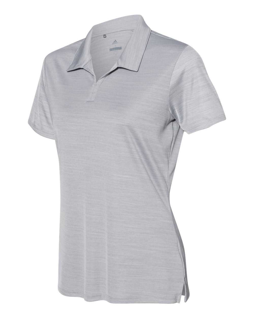 Adidas A403 Women's M??lange Sport Shirt - Mid Grey Melange