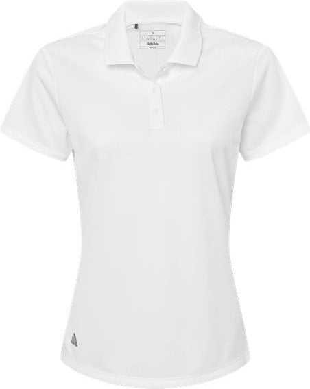 Adidas A431 Women's Basic Sport Polo - White