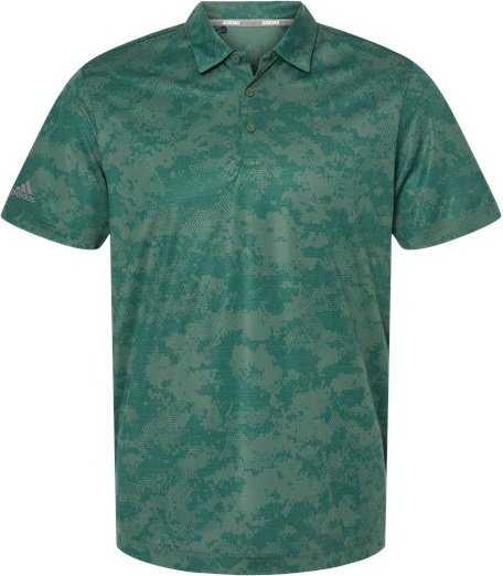 Adidas A550 Camo Polo - Green Oxide