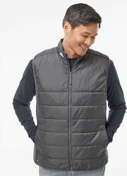 Adidas A572 Puffer Vest - Gray Five