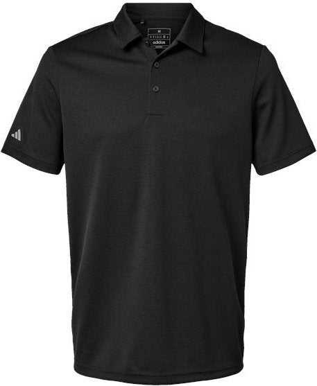 Adidas A580 Micro Pique Polo - Black