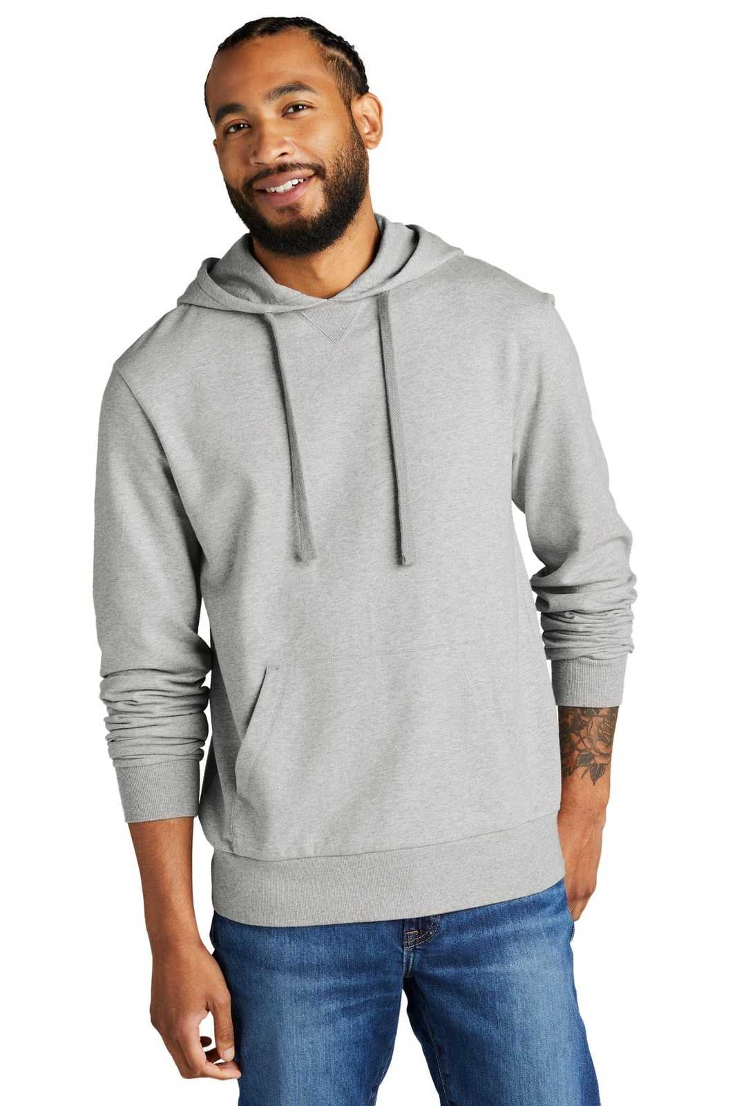 AllMade AL4000 Unisex Organic French Terry Pullover Hoodie - Granite G ...