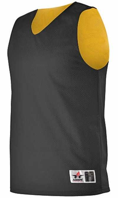 Alleson Athletic 506CRY Youth Reversible Tank - Black Light Gold