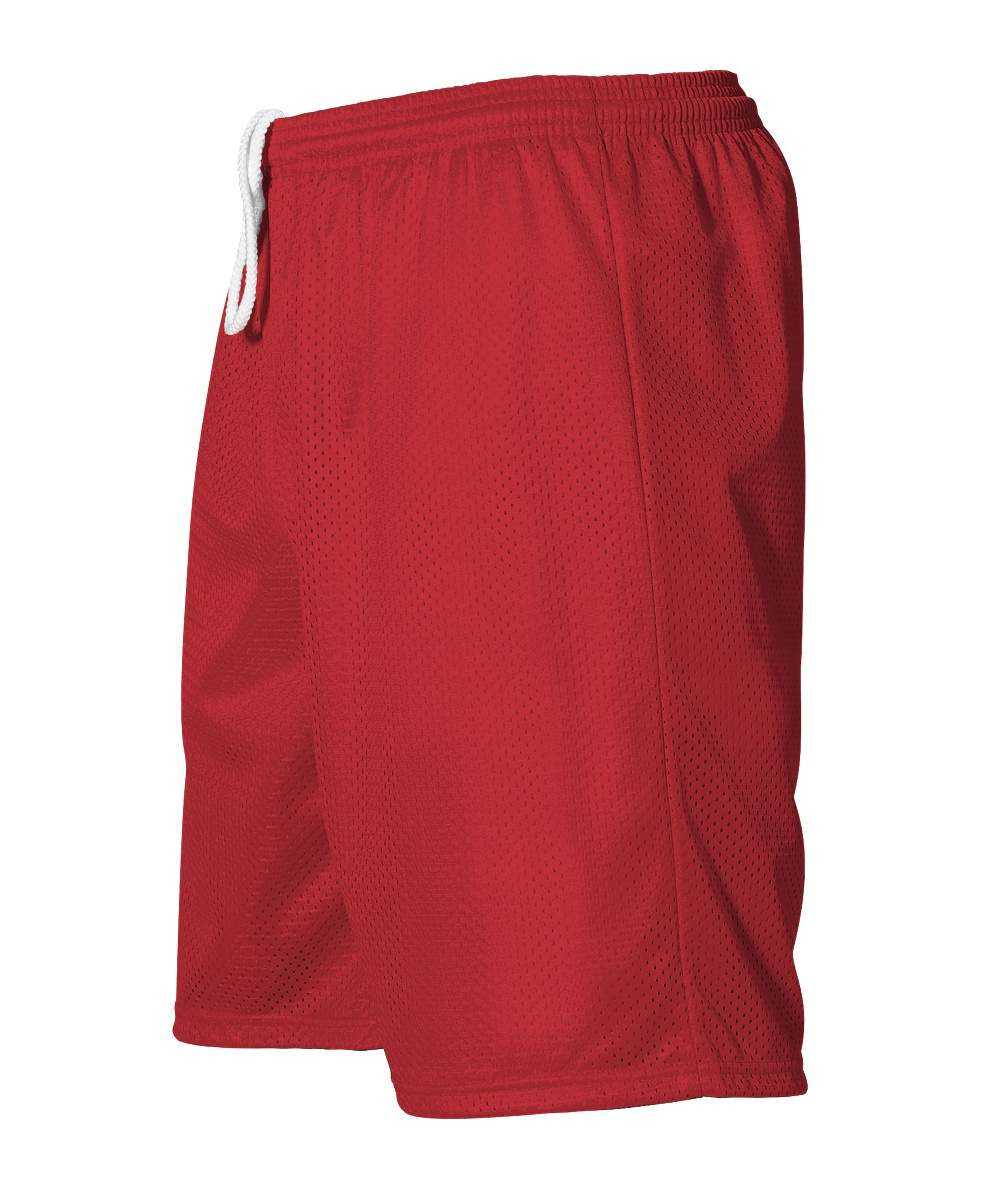 Alleson Athletic 566PY Youth Extreme Mesh Unisex Short - Scarlet