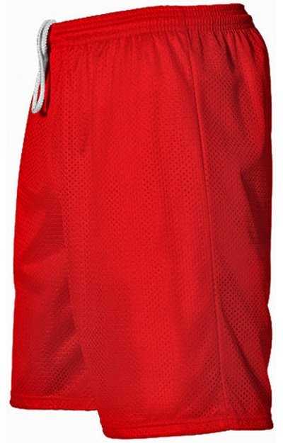 Alleson Athletic 567P Adult Mesh Unisex Short - Scarlet