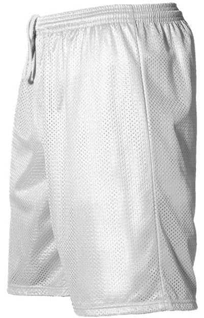 Alleson Athletic 567P Adult Mesh Unisex Short - White