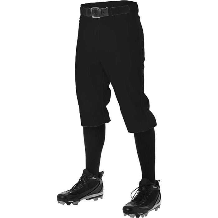 Alleson Athletic 605PKNY Youth Baseball Knicker Pant - Black