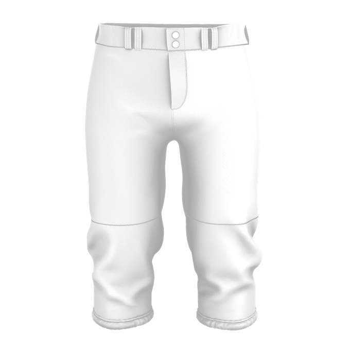 Alleson Athletic 615PSW Womens Belted Speed Premium Fastpitch Pant - White