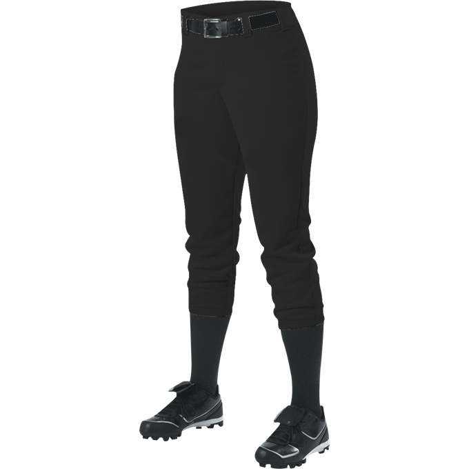 Alleson Athletic 655G Girl's Crush Knicker Pant - Black