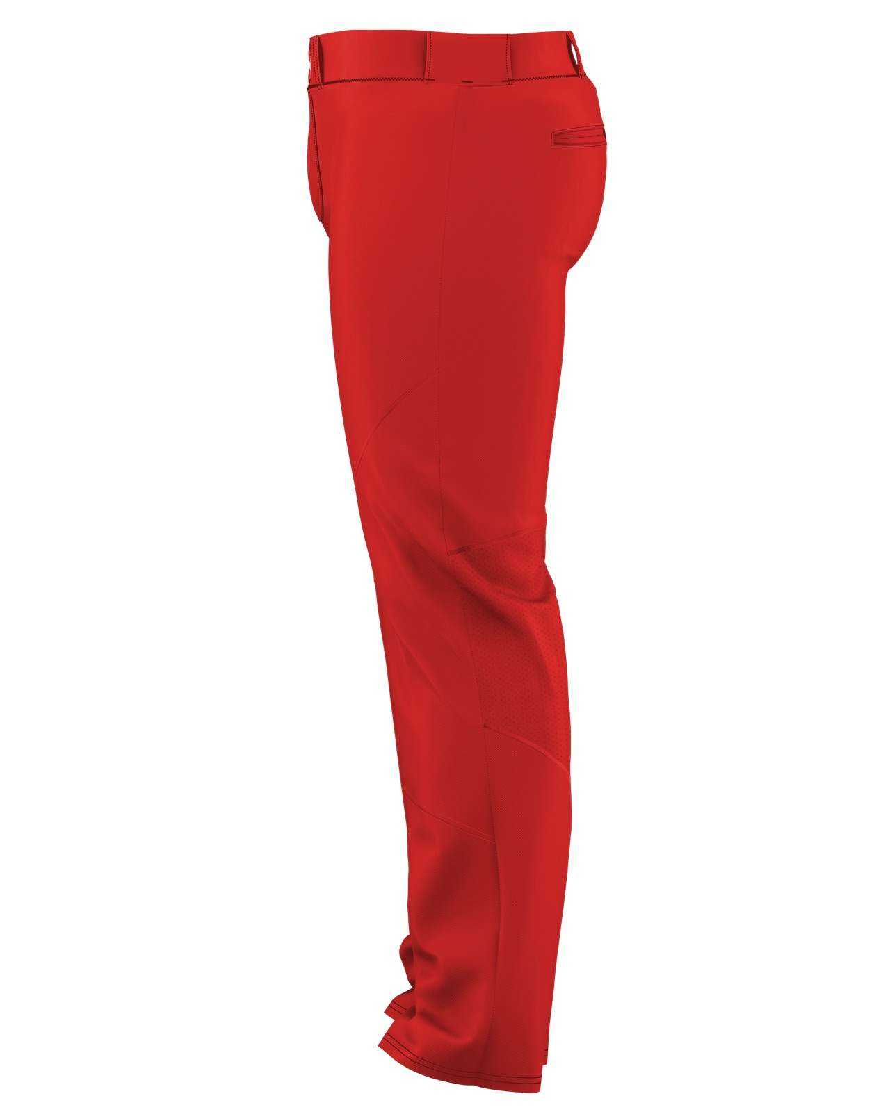 Alleson Athletic 655WLP Adult Crush Premier Baseball Pant - Red