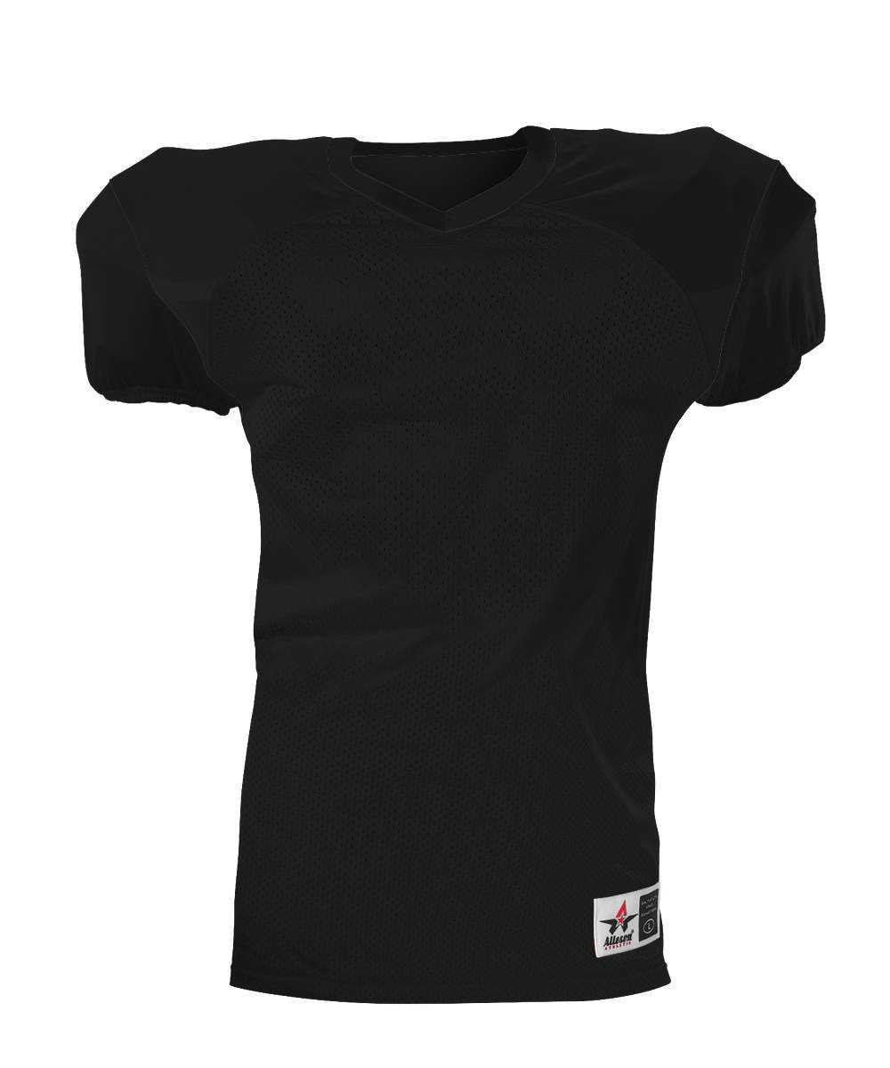 Alleson Athletic 751Y Youth Pro Game Football Jersey - Black Black