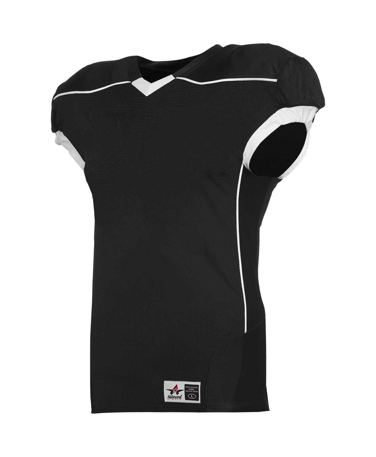 Alleson Athletic 776EY Youth Speed Game Jersey - Black White