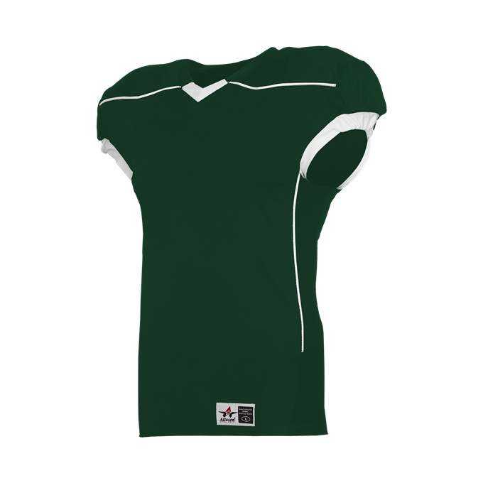 Alleson Athletic 776E Adult Speed Game Jersey - Forest White