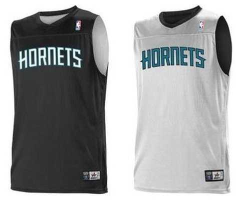 Alleson Athletic A105LA Adult NBA Logo Reversible Game Jersey - Charlotte Hornets