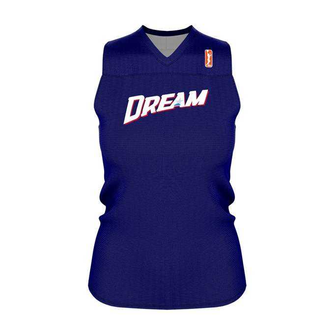 Alleson Athletic A105LG Girls WNBA Reversible Jersey - Atlanta Dream