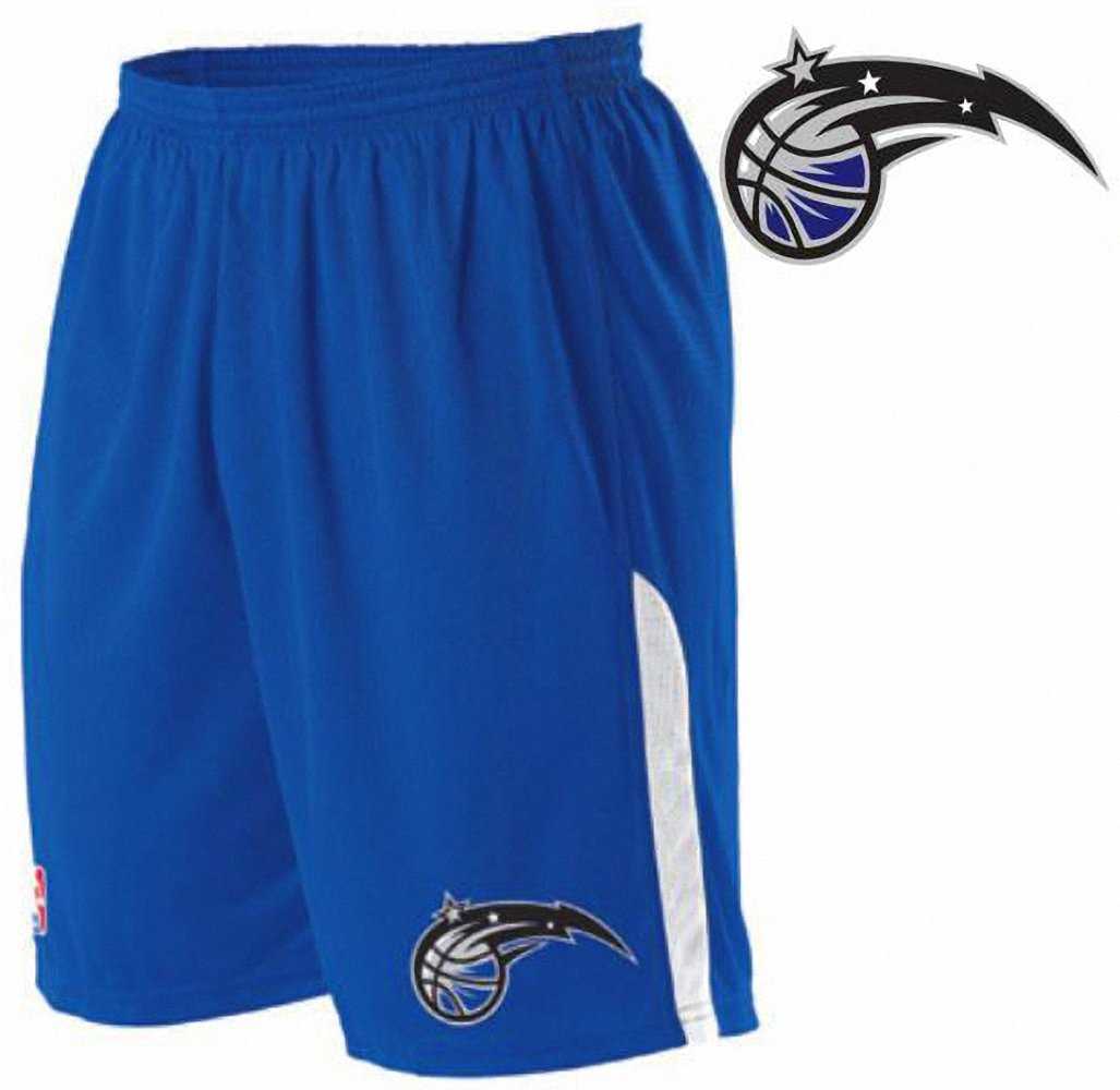 Alleson Athletic A205LA Adult NBA Logo Game Short - Orlando Magic