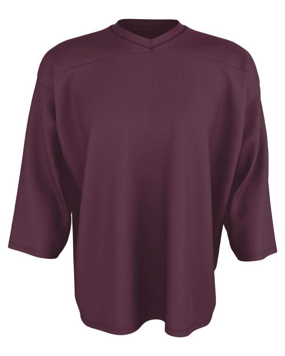 Alleson Athletic HJ150GA Adult Goalie Hockey Practice Jersey - Light Maroon