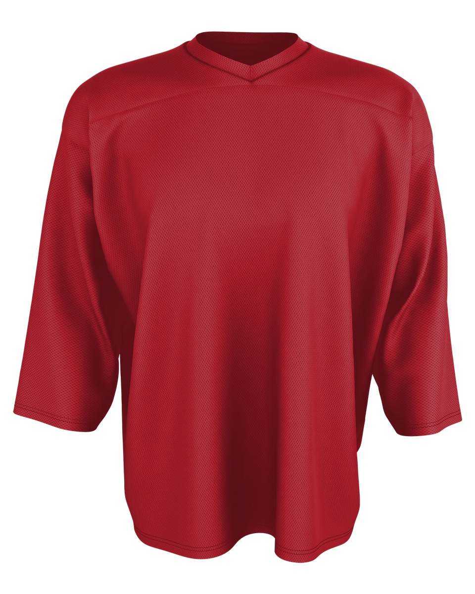 Alleson Athletic HJ150GA Adult Goalie Hockey Practice Jersey - Red