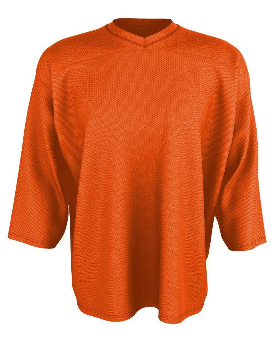 Alleson Athletic HJ150GY Youth Goalie Hockey Practice Jersey - Burnt Orange