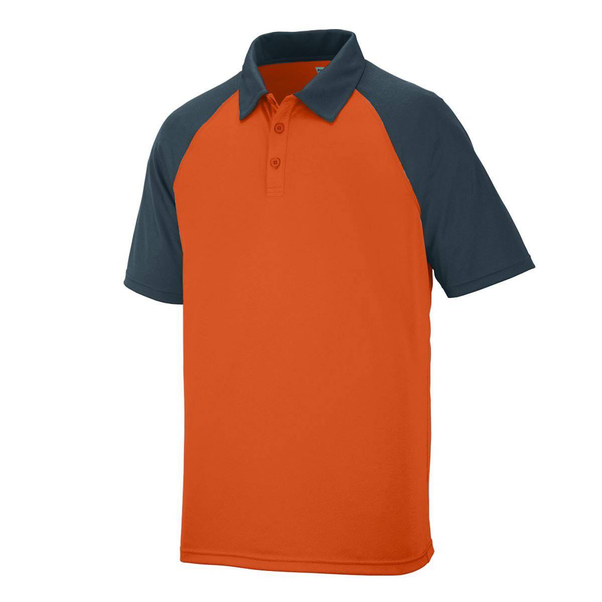 Augusta 5404 Scout Sport Shirt - Orange Dark Gray - HIT a Double