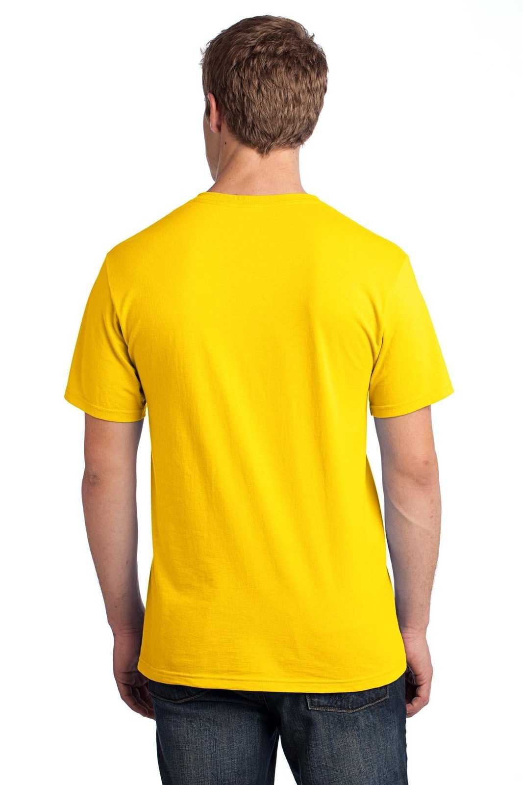 Fruit of the Loom HD Cotton 100% Cotton T-Shirt - Yellow