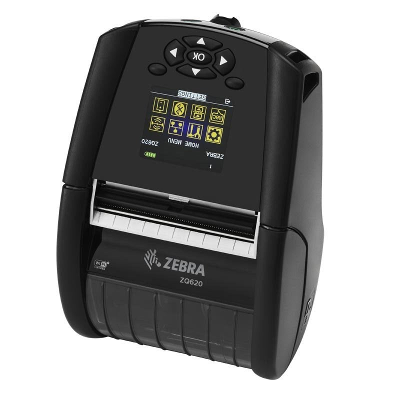 Zebra Zq620 3 Print Width Mobile Label Printer Zq600 Series Dt — Plm Global 7455