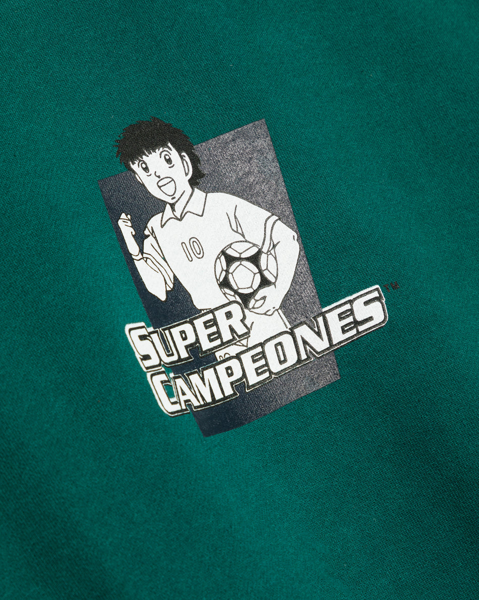 L&L – Captain Tsubasa Campeon – '96 Box Sweater green