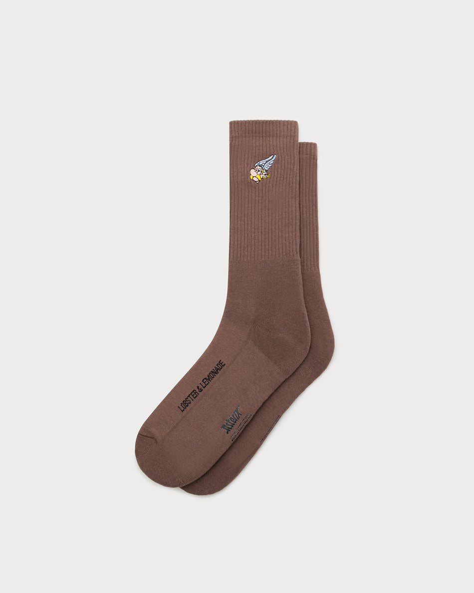 L&L – Astérix & Essentials Sport Socks – Box Set white/brown/navy