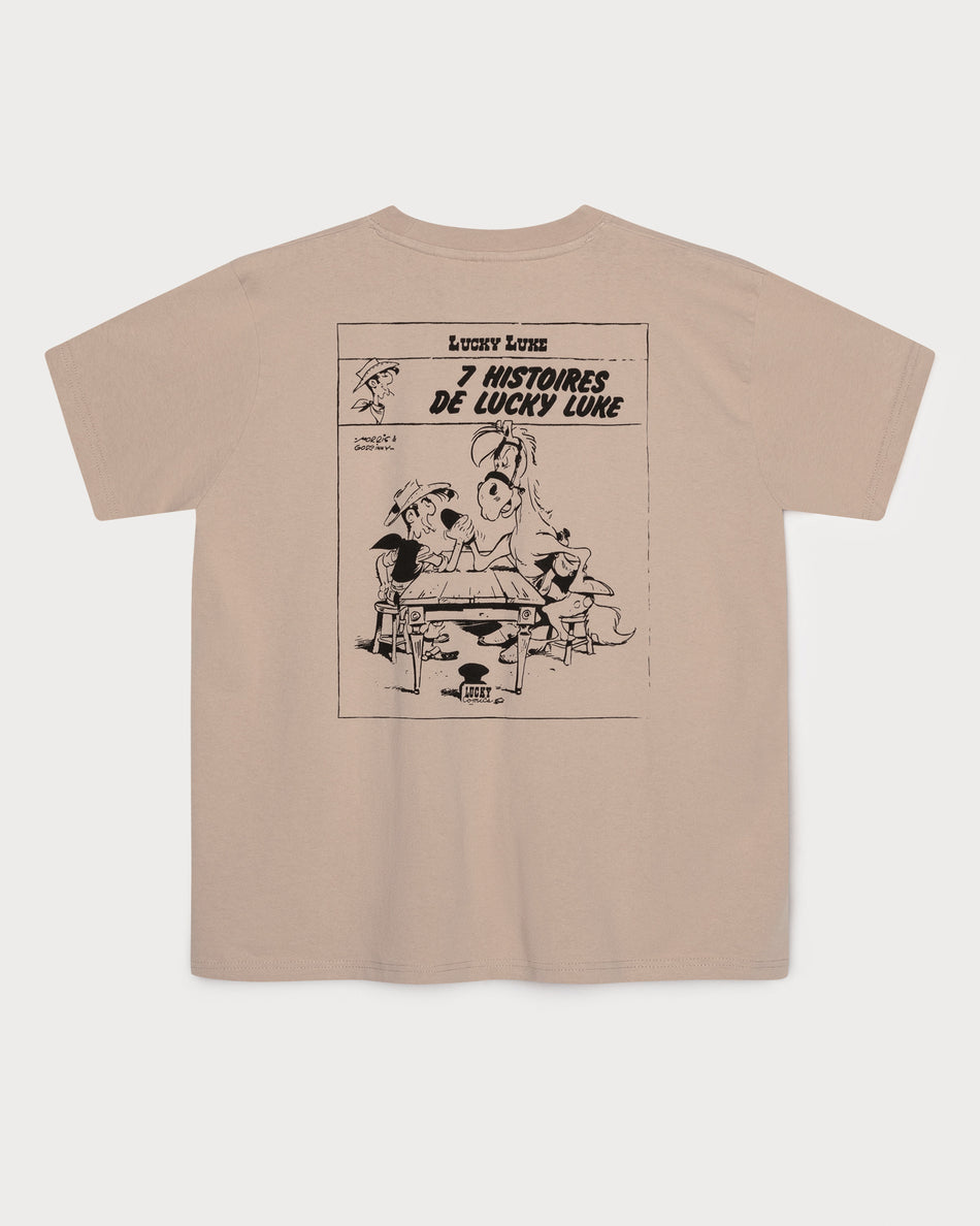 L&L – Lucky Luke 7 Histoires – '89 Band T-Shirt brown