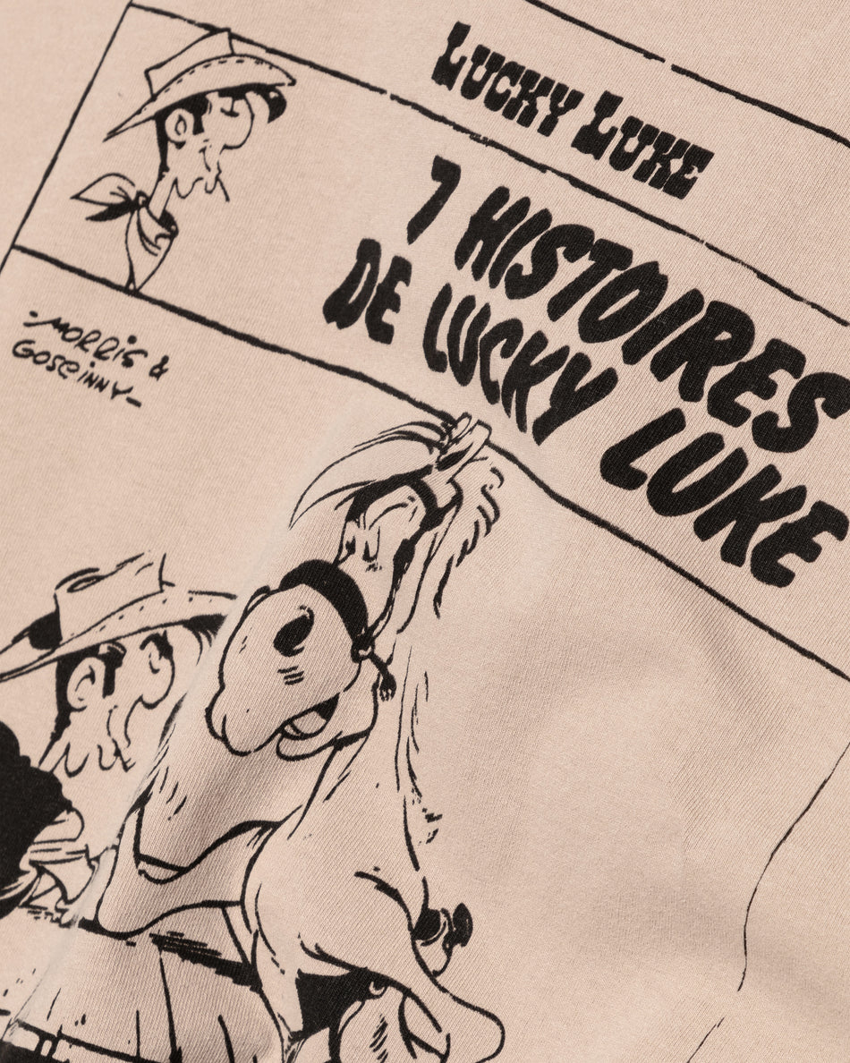 L&L – Lucky Luke 7 Histoires – '89 Band T-Shirt brown