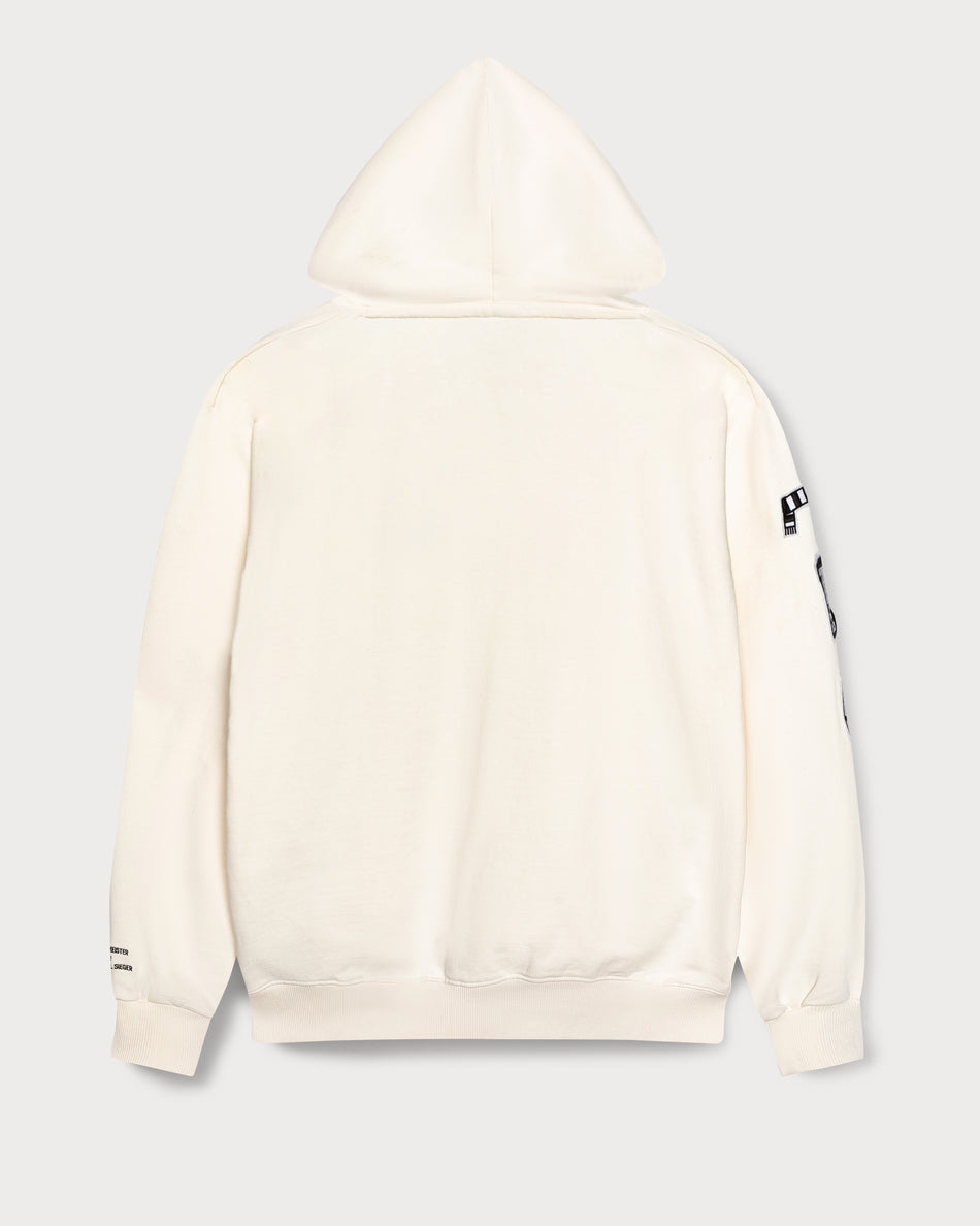 L&L – SGE College Badges – '18 Street Hoodie Cream