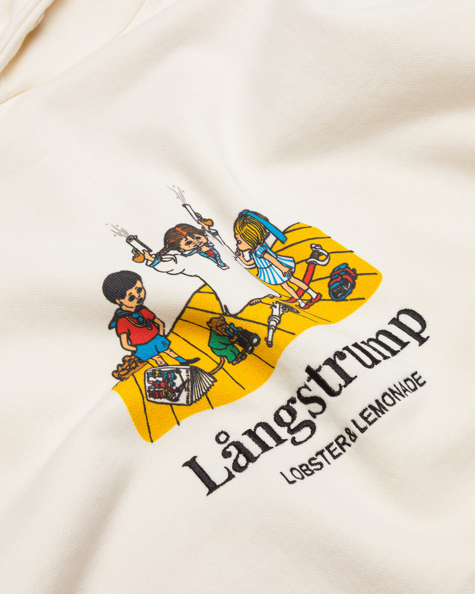 L&L – Långstrump Dressed Up – '76 Boxer Hoodie cream