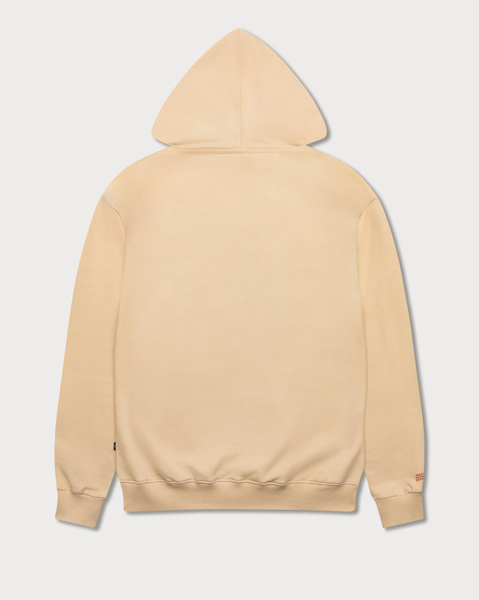 L&L – Maus Pizza – '18 Street Hoodie beige