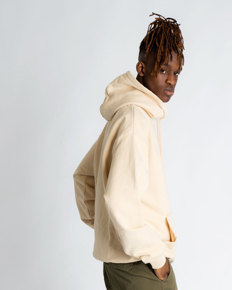 L&L – Maus Pizza – '18 Street Hoodie beige