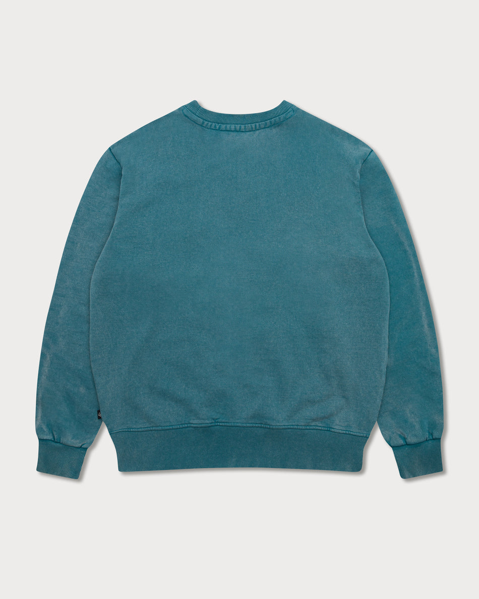 L&L – Maulwurf Diver – '86 Crew Sweater turquoise